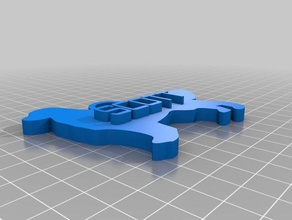 llavero scott llaveros personalizado 3d print model - Mito3D