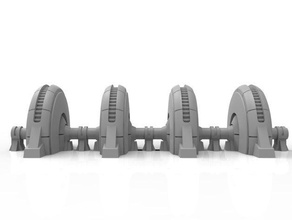 Kalkan jeneratörü hoth modelleri savaş empire strikes back minyatür Minyatürler film star wars x-wing 3d print model - Mito3D