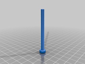 funcub my customized nut job bolt washer threaded rod factory parts 3d print model - Mito3D