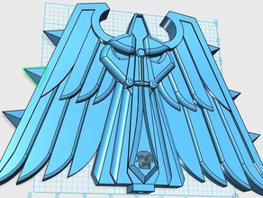 crozius arcanum le costume 40k warhammer cosplay 40000 wh40k 3d print model - Mito3D