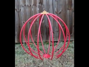 giant christmas ball kit outdoor garden ornament 3d print model - Mito3D