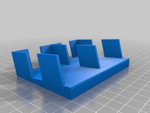 çift kart sahibi bağcılık oyuncak oyun aksesuarlar boardgame masa 3d print model - Mito3D