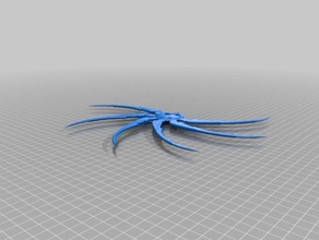 predator shiruken arma puntelli 3d print model - Mito3D