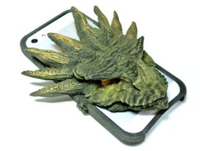fonasmoka mobile phone dragon iphone 5 case z-temp zortrax 3d print model - Mito3D