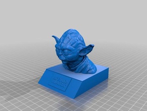 yoda 3d l'impression 3d print model - Mito3D