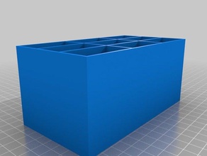 resized drawers organization customized 3d print model - Mito3D