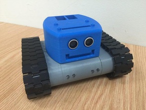head drogerdy rpi zero brain robotics raspberry pi tank tracks 3d print model - Mito3D