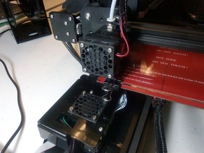 40mm fan guard extruders cr7 3d printer parts customized 3d print model - Mito3D
