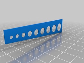 Kreis zeichnen-Werkzeug &oslash25 10mm lernen Kreise makeredchallenge 3d print model - Mito3D