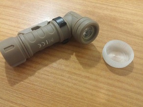 lente difusor energizer romeo diy lanterna luzes 3d print model - Mito3D