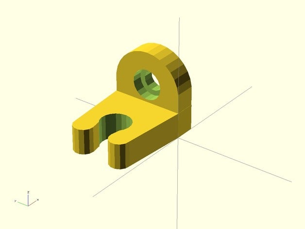 titolare parti bui sostituzione 3D print model - Mito3D