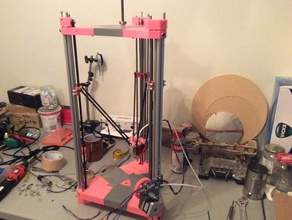 pulley tensioner richrap 3dr v2 printer parts 3d print model - Mito3D