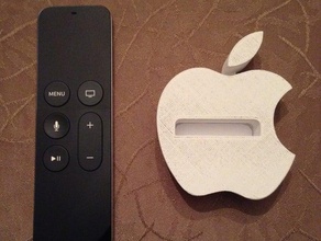 apple tv remote holder gadgets 3d print model - Mito3D