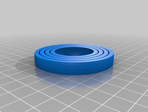 meine angepasste leicht-Kreisel 8-ring-Raum mechanisch ist Spielzeug 3d print model - Mito3D