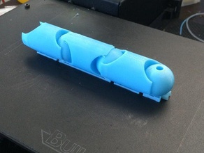 serpent pris au piège charnières de l'exercice conception l'ingénierie articulés designproject openscad 3d print model - Mito3D