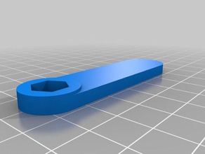 my customized socket wrench 10mm hand tools 3d print model - Mito3D