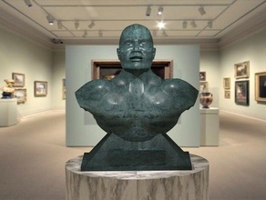 el trofeo las esculturas art busto 3d print model - Mito3D