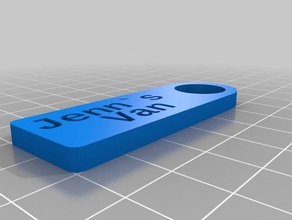 jenns van organizzazione personalizzato 3d print model - Mito3D