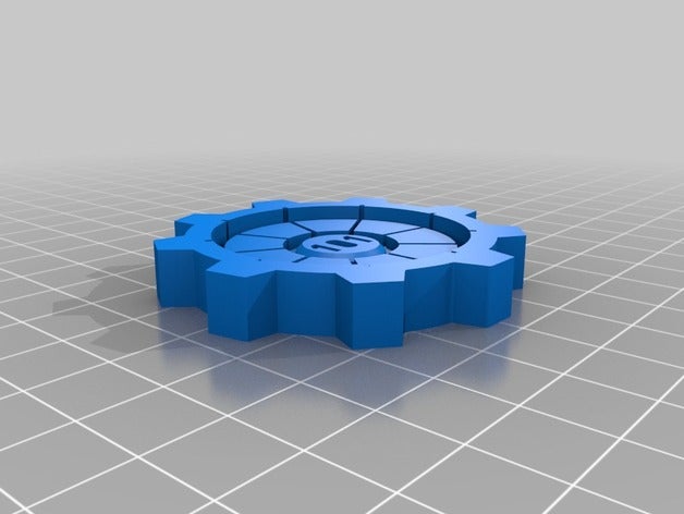 vault 101 porta giochi 3D print model - Mito3D