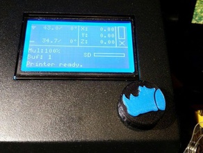 wanhao i3 lcd-regler 3d Drucker - Zubehör potentiometer-regler duplicator 3d print model - Mito3D