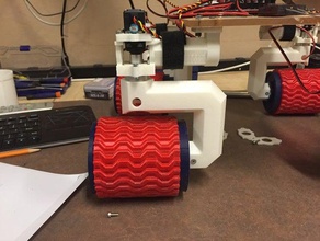universal rover de la asamblea rueda robótica roboticsproject 3d print model - Mito3D