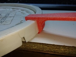 cubo de plástico la tapa popper mano herramientas 3d print model - Mito3D