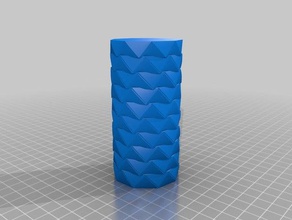 magia personalizzabile twisted poligono vaso maker sculture customizer 3d print model - Mito3D