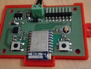 esp8266-sensor Gehäuse Elektronik 3d print model - Mito3D