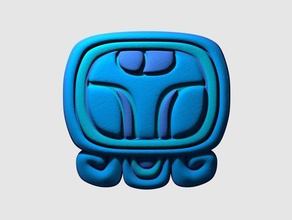 chuwen Maya glyph heykeller 3d print model - Mito3D