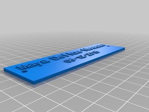maya dellus-neeman accessori personalizzato 3d print model - Mito3D