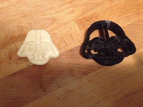 darth cookie cutter kitchen dining 3d print model - Mito3D