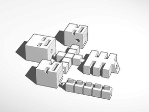 minecraft-wither - Spielzeug Spiele minecraft-Figuren 3d print model - Mito3D