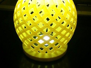 esqueleto de la lámpara decoración 3d print model - Mito3D