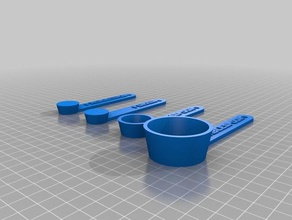 maatbakjes cocina medidas comedor 3d print model - Mito3D