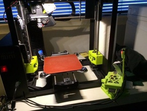 justo a la derecha de luz lulzbot mini 3d impresora accesorios 3d print model - Mito3D
