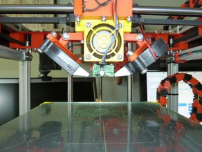 radial-print-Lüfter corexy Drucker 3d Teile 3d print model - Mito3D