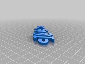 love you pacifico organization customized 3d print model - Mito3D