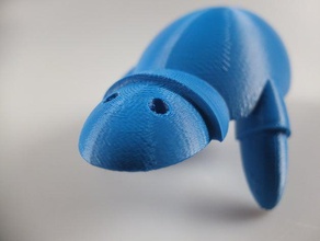 armadillo animali 3d print model - Mito3D