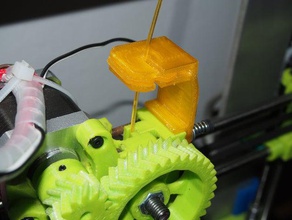 filament guide 3d printer parts greg gregs wade extruder reprap 3d print model - Mito3D