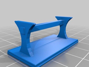 simple tavern table 28mm openforge games rpg 3d print model - Mito3D