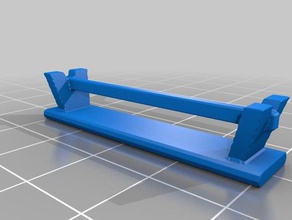 simple tavern bench 28mm openforge games 3d print model - Mito3D