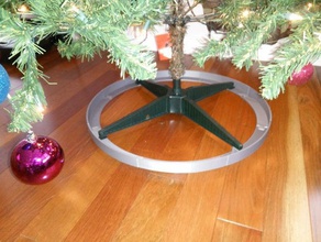 árbol de navidad en forma círculo otros robot aspirador 3d print model - Mito3D