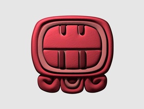 ben glifo maya sculture 3d print model - Mito3D
