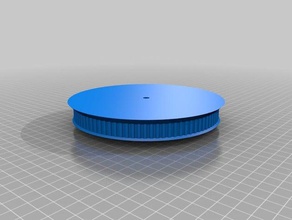 il mio personalizzato parametrico puleggia lotti i profili dei denti 3d la stampante parti 3d print model - Mito3D