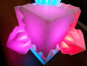 blinkycube rgb indirizzabile luci di marcia cubo art arduino ingegneria ingranaggi led il vapore staminali teensy ws2811 3d print model - Mito3D