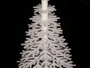star christmas tree decor 3d print model - Mito3D
