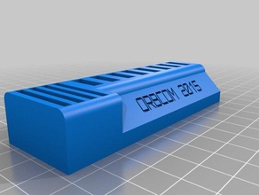 orbcom 2015 regalo di natale organizzazione personalizzato 3d print model - Mito3D