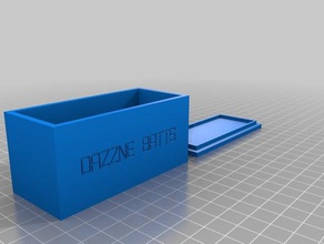dazzne battery box containers customized 3d print model - Mito3D