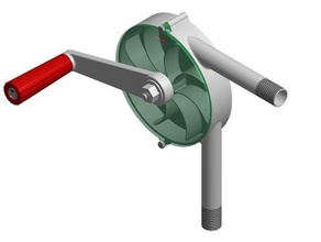 easy hand fuel pumps tools 3d printing pump 3d print model - Mito3D