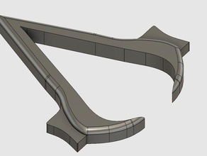 assassins creed 3 connors belt accessories emblem logo three 3d print model - Mito3D